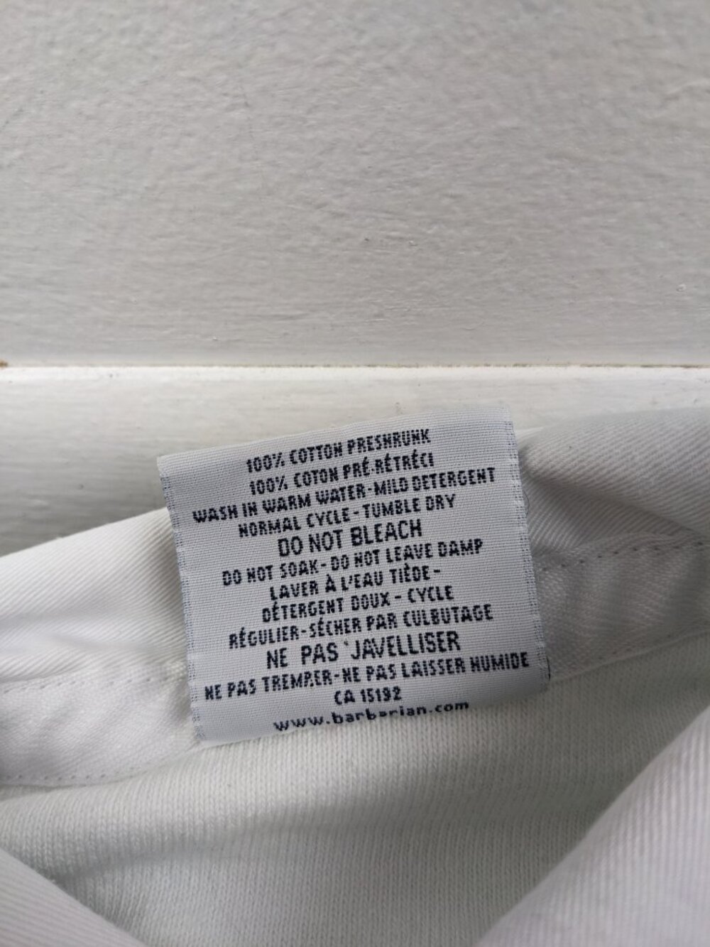 Barbarian Rugby Wear Bushmills Whiskey L/S Embroidered Green Striped Mens Small - Picture 7 of 13